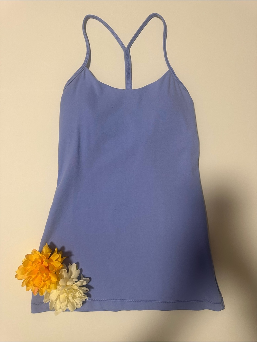 lululemon athletica Periwinkle T-Back Tank